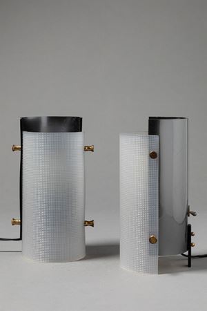 Two table lamps