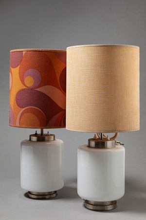 Two table lamps