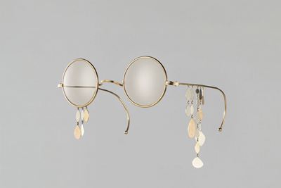 Paio di occhiali d'oro giallo 18K, Ed. 5/20 (1968)