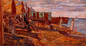 'Il lido all'Ardenza agosto 1912'