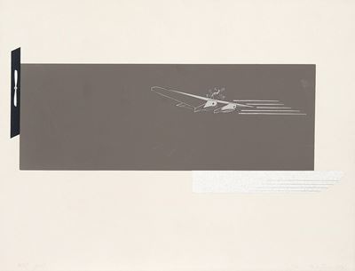 Senza titolo (1986), serigrafia su carta