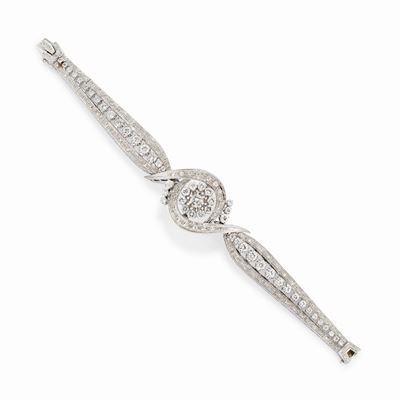 Bracciale con Diamanti, 1970 Circa