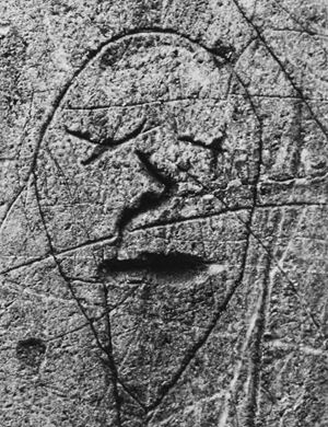 Graffiti, from the series "IV, Masques et Visages"