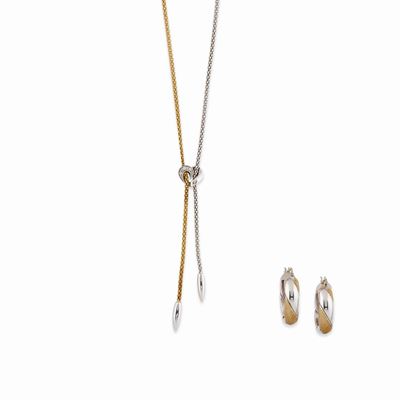 Demi Parure con Diamanti