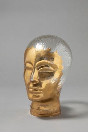 Fornasetti Piero - Testa in vetro