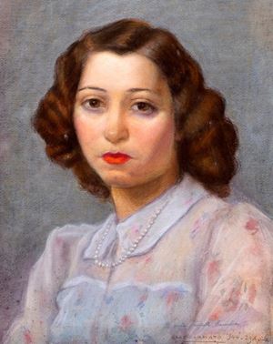 Amato Orazio - Ritratto della nipote Emilia