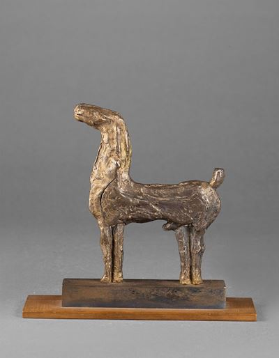 Piccolo cavallo, argento 950, 1973