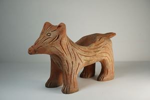 Du Pasquier Nathalie - Vaso/scultura Orso