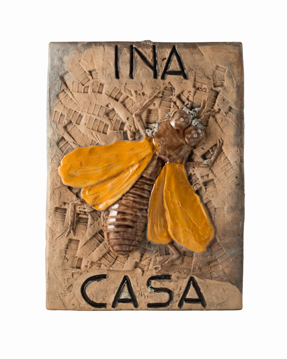 Ina Casa - Due Mattonelle Decorative