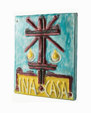 INA Casa - Two Decorative tiles