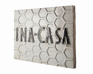 INA Casa - Two decorative tiles