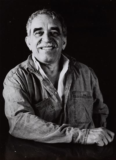 Gabriel Garcia Marquez-Gabo, stampa vintage alla gelatina ai sali d'argento, 1998