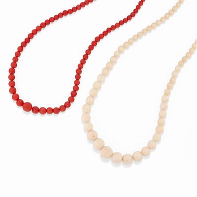 Due Collane con Corallo