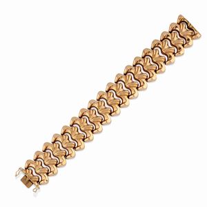 Bracciale in oro, 1940 circa