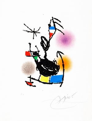 Mirò Joan - Dans la luer oblique