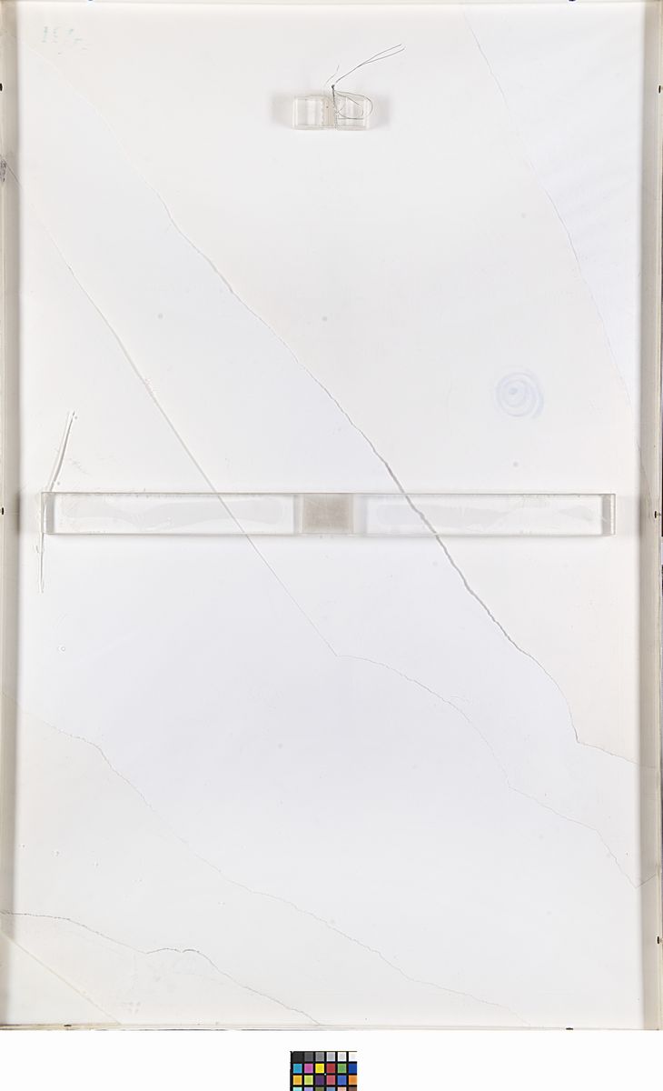 Eliseo Mattiacci - Predisporsi a un capolavoro cosmico-astronomico, tecnica mista, 1981-1982