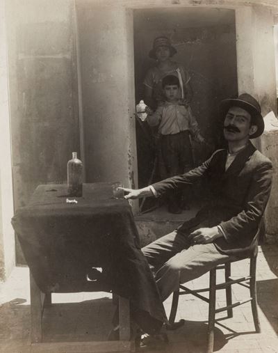 Silvio Laurenti Rosa sul Set del Film "raganella"