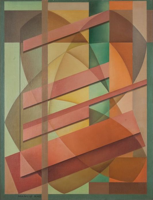 Manlio Rho - Composizione, 1955 | Arte Moderna e Contemporanea ...
