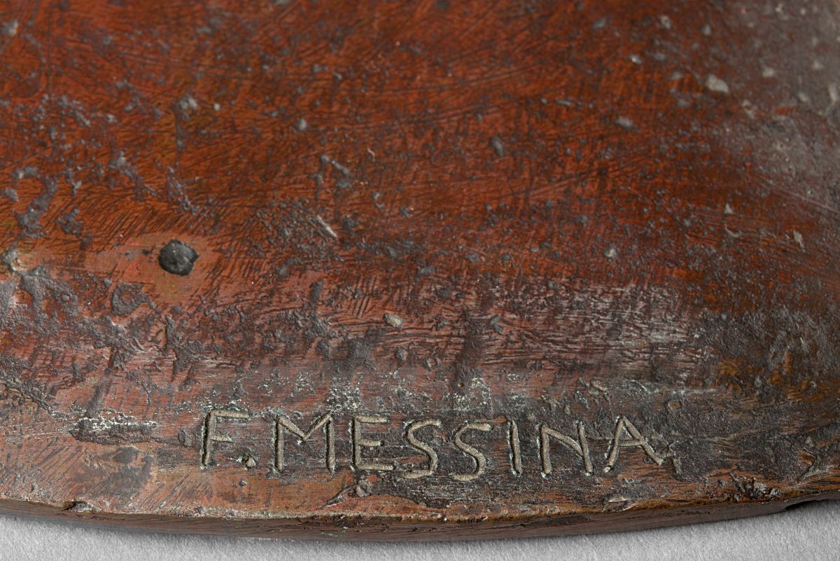 Francesco Messina - Il pugilatore atterrato, bronzo, 1932 ca.