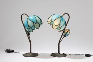 Pair of table lamps