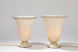 Coppia di lampade da tavolo