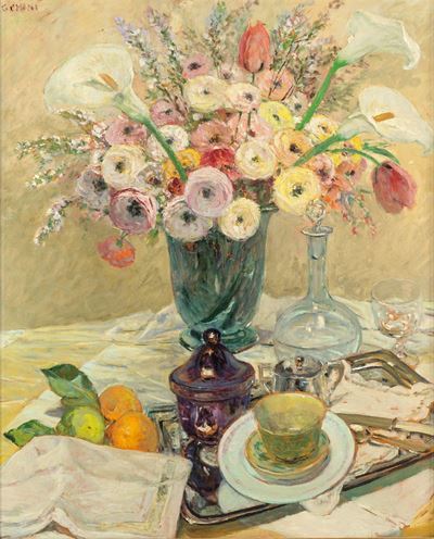 Armonie di ambiente, olio su tavola, 1922