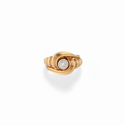 Anello con Diamante, 1940 Circa