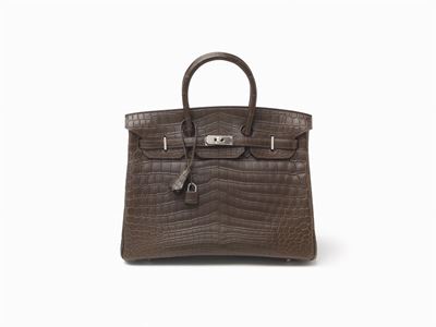 Borsa Birkin, 35 cm in coccodrillo Niloticus con dettagli in palladio, 2011