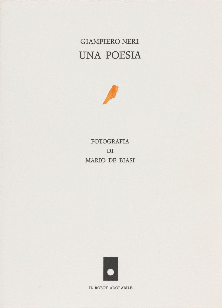 Mario De Biasi - Una poesia - C-print vintage, applicata a libro