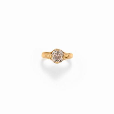 Anello con Diamante