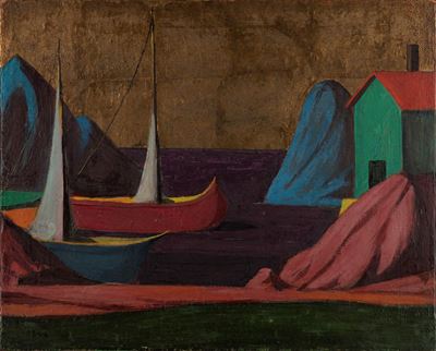 Paesaggio Fondo Oro