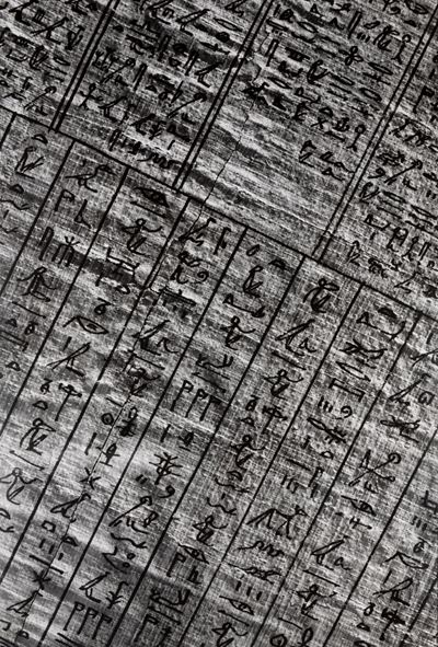 Libro XXIX. Libro dei morti. Tebe, Egitto, Stampa vintage alla gelatina ai sali d'argento, montat...