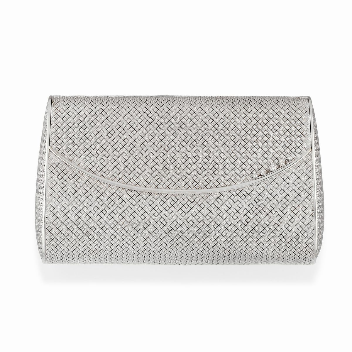 Set da Gran Sera in Oro Bianco, Italia, 1960 Circa
