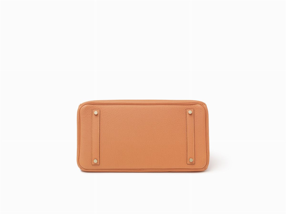 Hermès - Borsa Birkin 35 cm in pelle Togo arancione