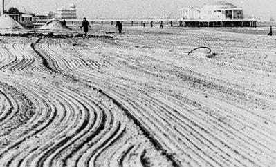 Paesaggio, stampa vintage alla gelatina ai sali d'argento