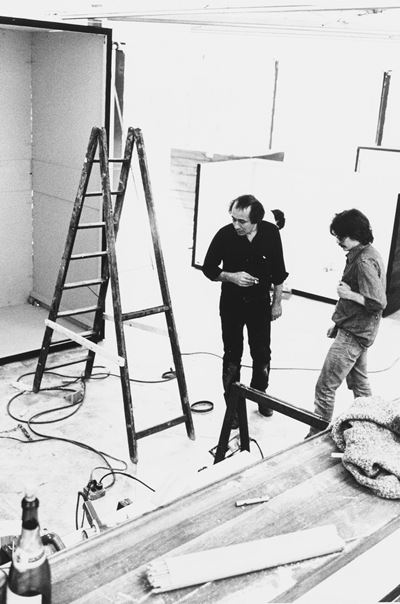 Vito Acconci - Stampa vintage alla gelatina ai sali d'argento su carta politenata
