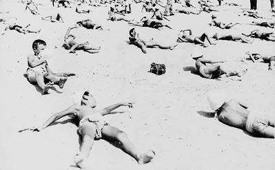 Al Mare, stampa vintage alla gelatina ai sali d'argento