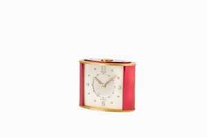 Jaeger-LeCoultre orologio da tavolo con svegliarino, anni ‘50