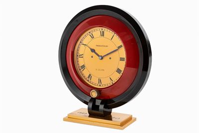 Orologio da tavolo, anni '60, movimento a carica manuale