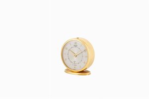 Jaeger-LeCoultre orologio da tavolo con svegliarino, anni ‘60