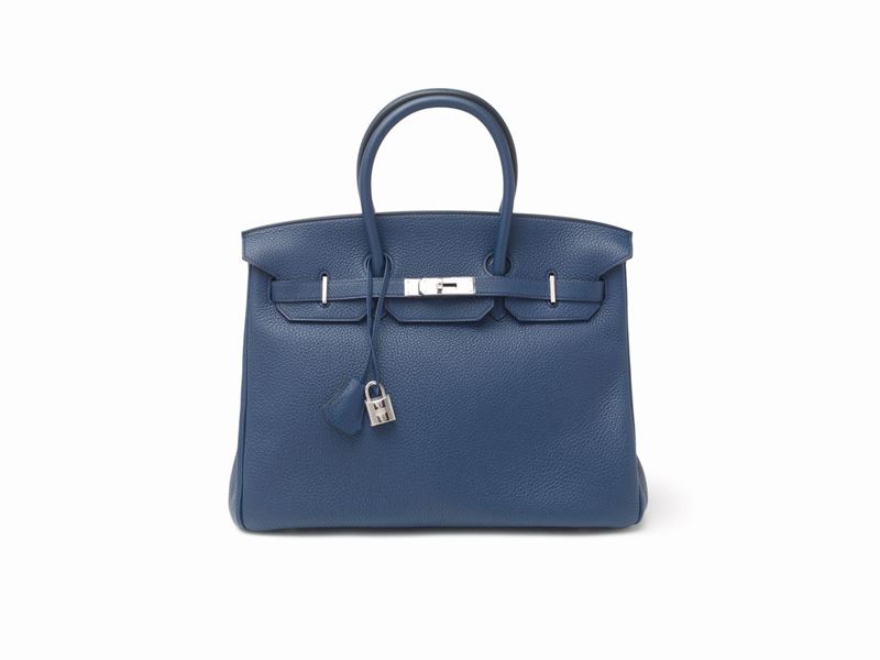 Hermès Blue de Malte Birkin 30