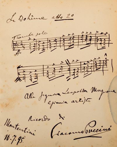 Album Amicorum di Musicisti