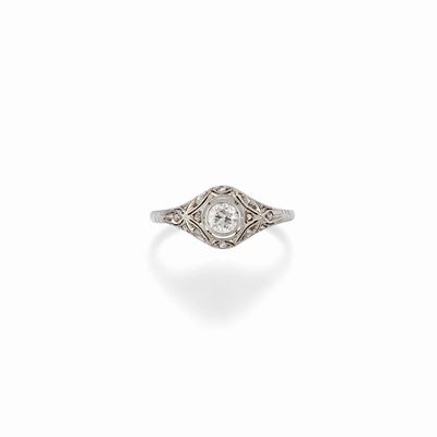 Anello con Diamante