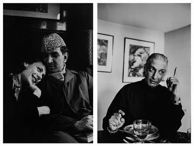 Masud Khan e Svetalana Beriosova - Due stampe vintage, gelatina ai sali d'argento