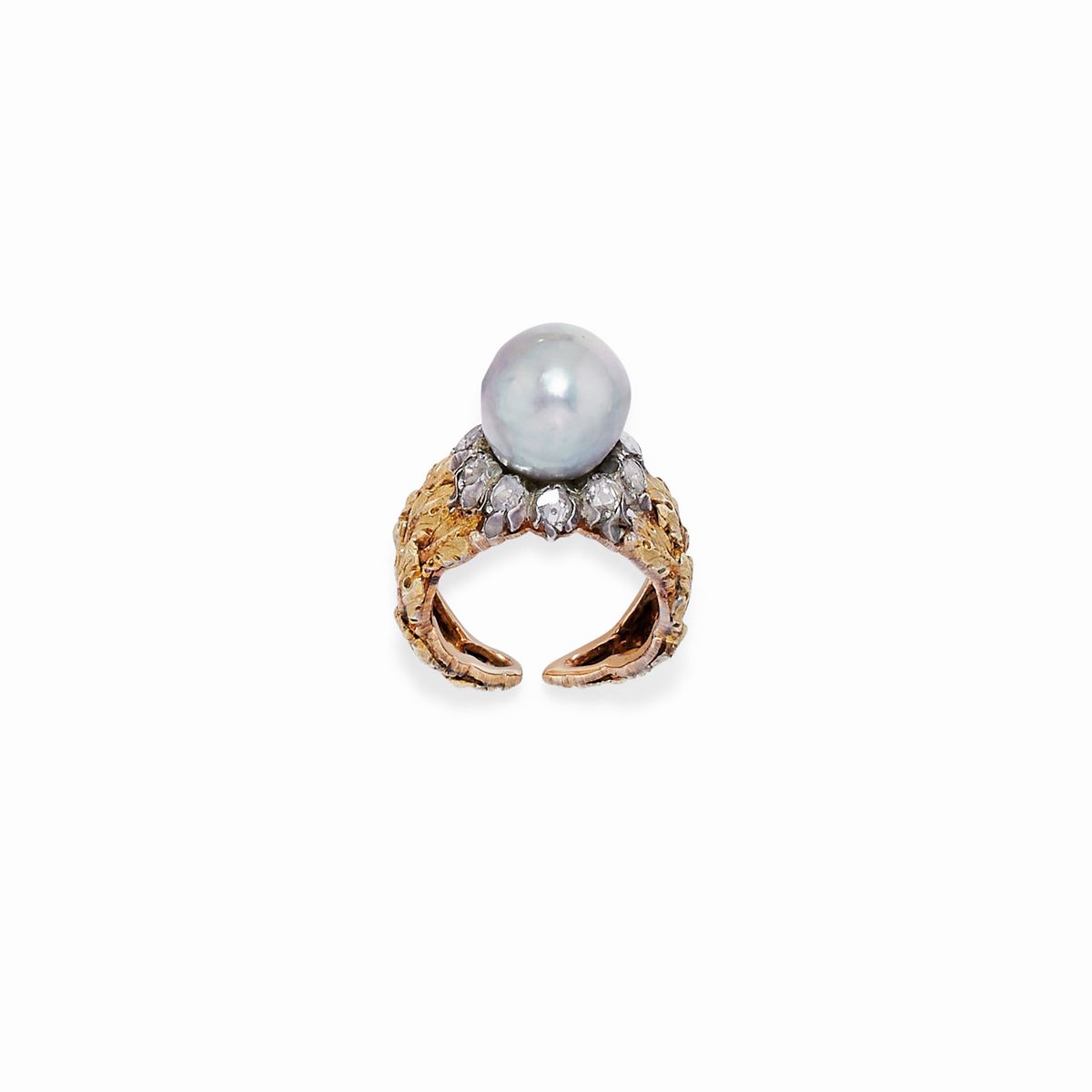 Buccellati - Parure con Perle e Diamanti