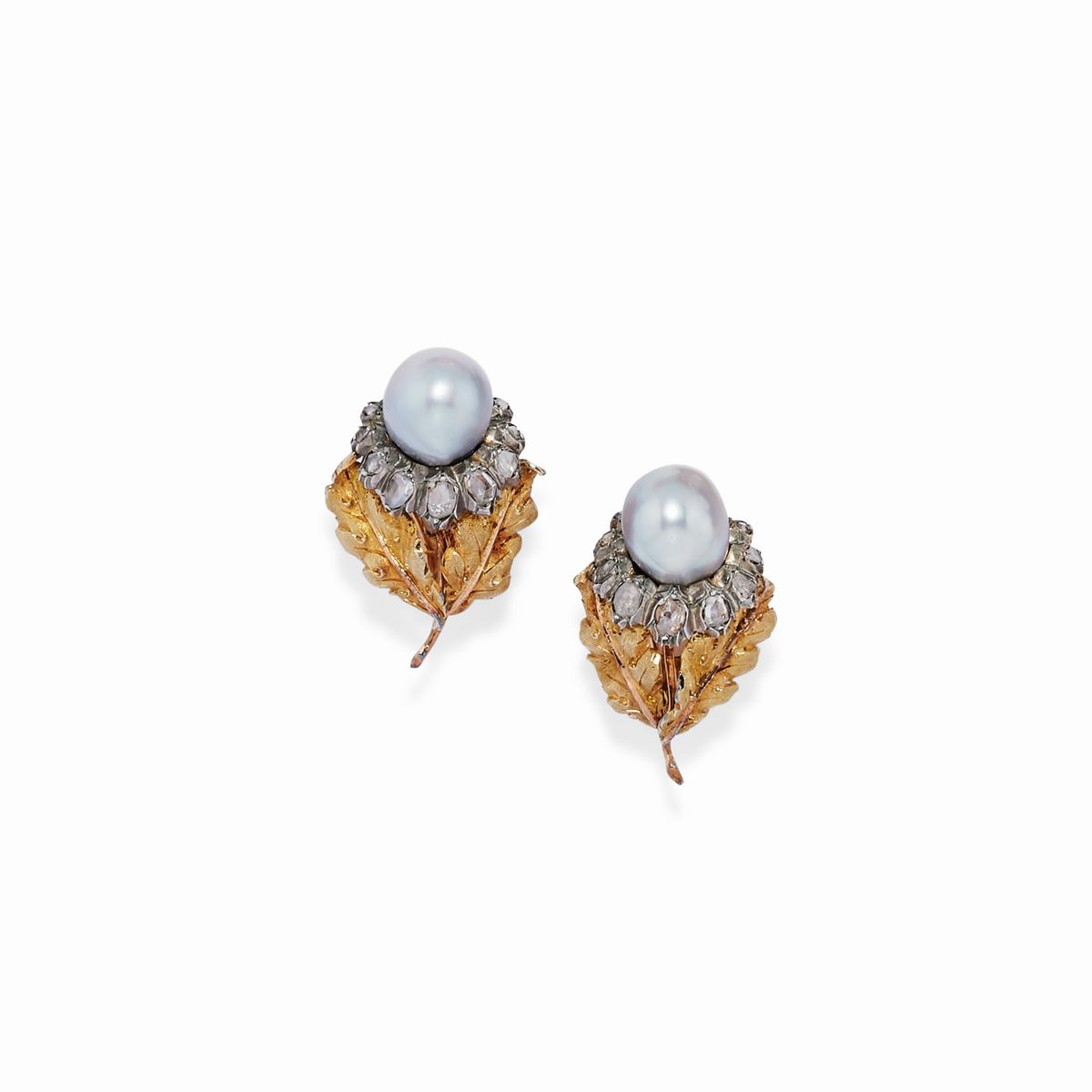 Buccellati - Parure con Perle e Diamanti