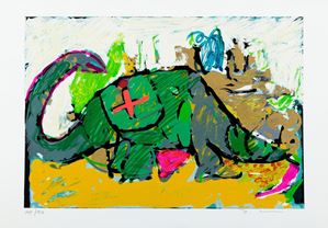 Schifano Mario - Dinosauro