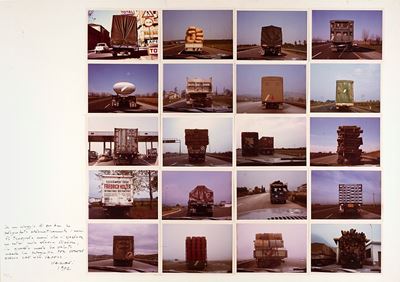 Camions - 20 stampe cromogeniche vintage su cartoncino, 1972
