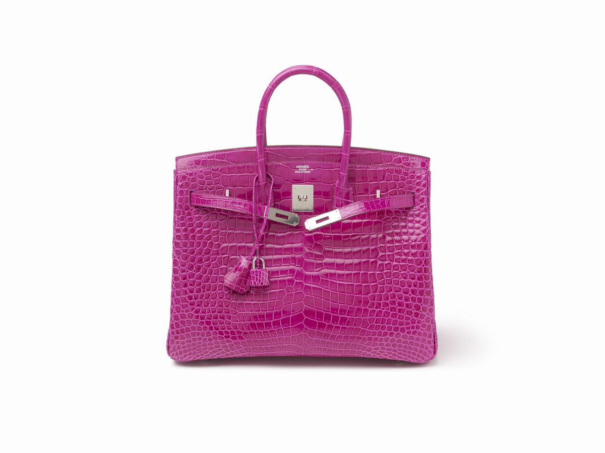 Hermès Pre-owned Birkin 35 Bag - Pink