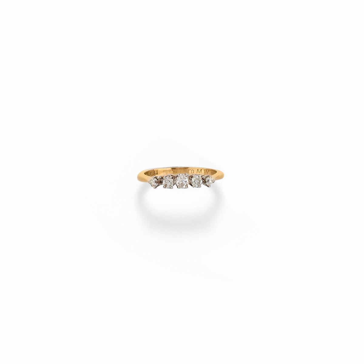Due Anelli con Diamanti, Inghilterra XX Secolo